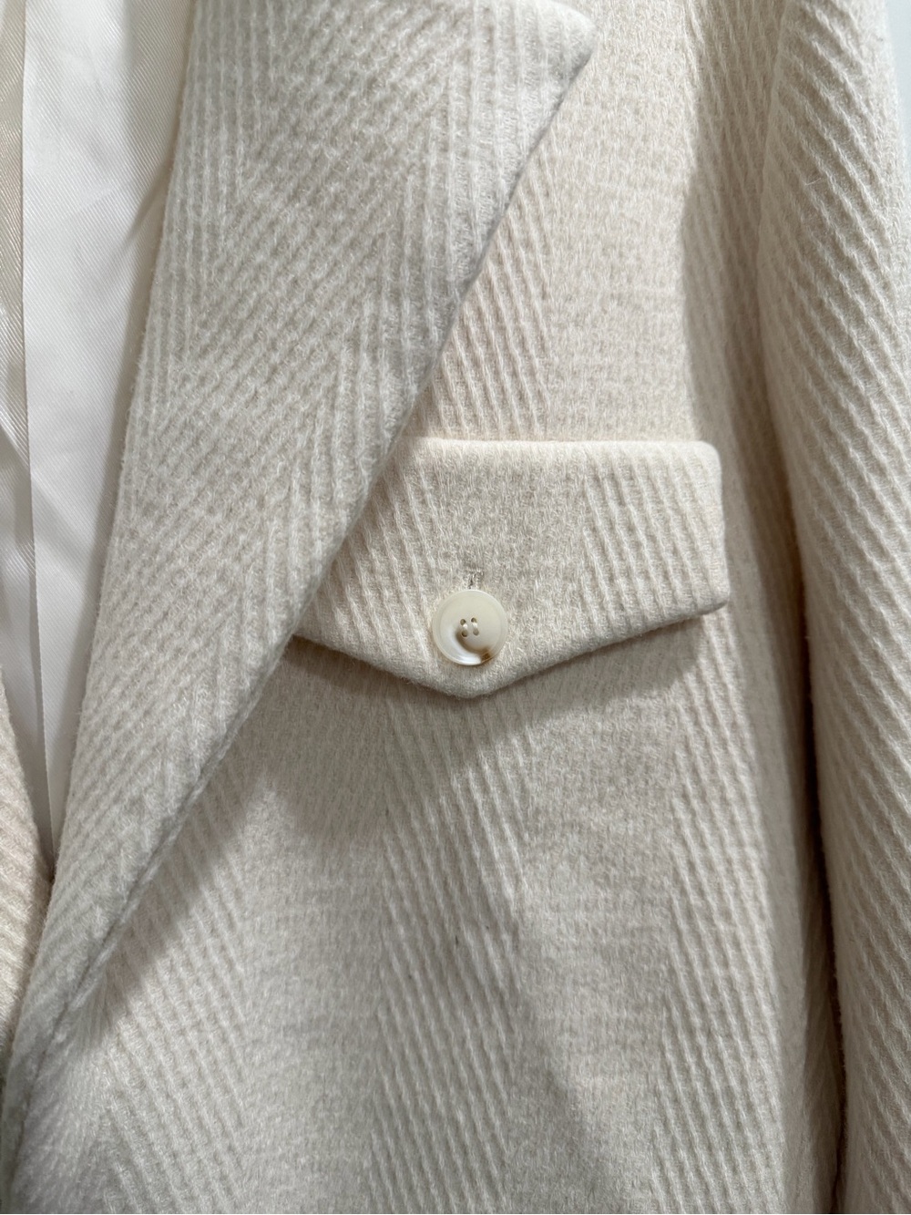 The Very Oversized Blazer in Ivory - Picture 7 of 13
